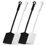 Supvox® 4Pcs Fly Swatters Long Handle Heavy Duty Manual Fly Killer, Strong Flexible Durable Grid Plastic Fly Swatter for Kitchen, Home, Indoor, Outdoor