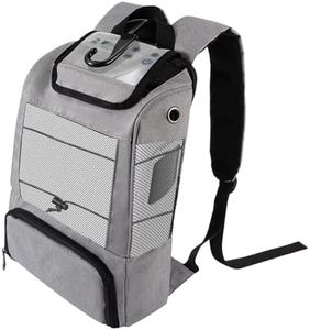 Portable Oxygen Concentrators Backpack, Travel POC Carry Bag for Oxygen Concentrators with Mesh Panels for Breathability, Compatible with Inogen Oxygo Caire Units, Perfect for on the Go