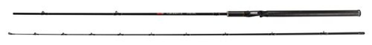 TICA HLHF106MH2C Galant-Z Salmon Steelhead Rod, Black, 10'6"