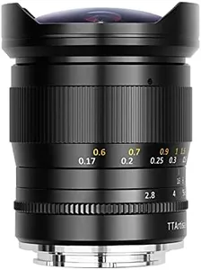 TTArtisan 11mm F2.8 Full Frame Ultra-Wide Fisheye Manual Lens for Sony E Mount A7, A7II (A7M2), A7III, (A7M3), A7R, A7RII (A7RM2), A7RIII (A7RM3), A7RlV(A7M4), A7S, A7S II (A7SM2), A7SIII (A7SM3), A9