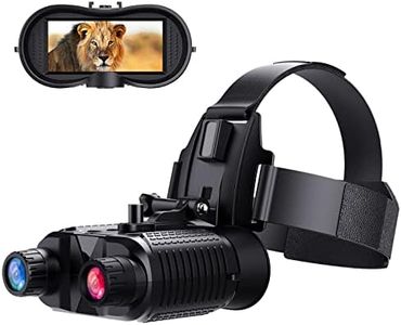 Dsoon Binocolo Visione Notturna, Visione Notturna, Visione Notturna Infrarossi, 12M Foto 1080P Video 2,7", TFT Porta TIPO-C con Scheda di Memoria 32 GB