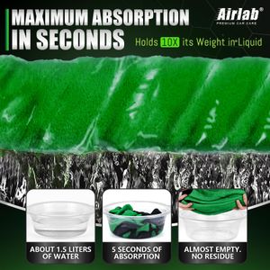 Airlab XXL Microfibre Car Drying Towel 90x60cm – Extra Thick, Dual-Sided, Ultra Absorbent
