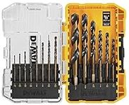 DEWALT Drill Bit Set, Black and Gold, 14-Piece (DWA1184)