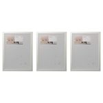 Ikea FISKBO Frames, Plastic & Fibreboard, 30x40 Centimetres, White - Set of 3