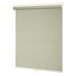 HOTSOON Blackout Roller Blinds for Window,Cross Stitch Cordless Roller Shades,Thermal Insulation UV Protection Fabrics,Window Shades for Home Office Door Easy to Install,Beige,41.5" W x 64" H.