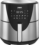 Bella Pro Series 8qt Touchscreen Digital Air Fryer, Stainless Steel