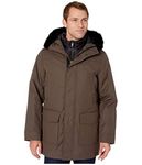 UGG Men's Butte Parka Down Coat, Dark Olive, L