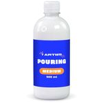 7 Artists Professional Pouring Medium For Acrylic Paint 500 ml - Acrylic Pouring Medium | Paint Pouring Kit | Acrylic Pouring Paint Set | Acrylic Pouring Kit