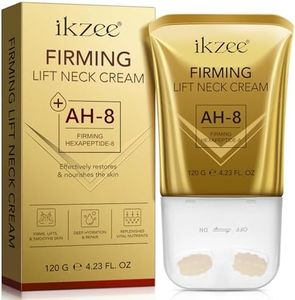 AH-8 Neck Firming Cream, Crème raffermissante Cou et Décolleté avec des de l'hexapeptide, Réduire les Rides, Ridules et le Double Menton, Raffermir et Lifter la Peau Relâchée, 120g