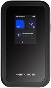 NETGEAR Nighthawk M7 (MH7150) | Mobiler 5G Router mit SIM-Karte & eSIM | Tragbarer WiFi-Hotspot mit physischem SIM-Slot kompatibel mit jedem Anbieter. | 5G/4G/LTE | WiFi 7 | bis zu 3,6 Gbit/s