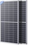 Callsun N-Type 16BB 400W Bifacial Solar Panel, 2Pcs 200 Watt Solar Panel 12V, 25% High Efficiency Monocrystalline PV Module,for RV Van Trailer Camper Marine Rooftop Home Off Grid (200w 2-Pack Silver)