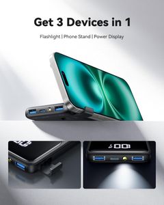 INIU 10000mAh Slim Power Bank – 22.5W PD Fast Charging USB-C Portable Charger