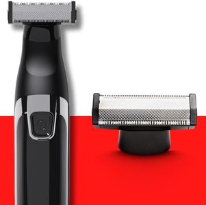 HAPPY NUTS Balber Plus Replacement Blade Bundle - Bundle & Save - Electric Body Hair Trimmer for Men - Mens Body Groomer Kit for Privates