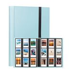 432 Pockets Photo Album for Fujifilm Instax Mini Camera, Polaroid Camera, for Fujifilm Instax Mini 11 90 70 9 8+ 8 LiPlay Instant Camera, Polaroid Snap SnapTouch PIC-300 Z2300 Instant Camera（Blue)