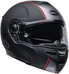 BELL SRT Modular Helmet (Hartluck Jamo Matte/Gloss Black/Red - Medium)