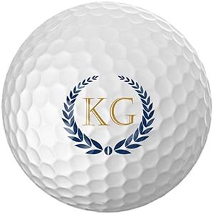 Personalized Golf Balls - Logo Golf Balls - Custom Golf Balls - Monogrammed Golf Balls (12 Balls, GB-98)