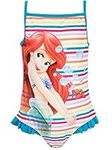 Disney Little Mermaid Girls Ariel Swimsuit Age 6 to 7 Years Multicoloured