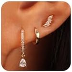 Freekiss Gold Hoop Earrings for Wom