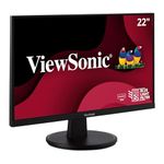 ViewSonic VS2247-MH 22 Inch 1080p Monitor with 75 Hz, Adaptive Sync, Thin Bezels, Eye Care, HDMI, VGA Inputs for Home and Office, Black