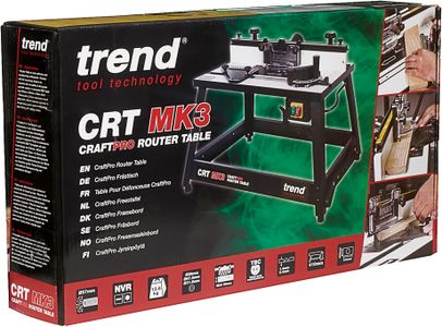 Trend Portable Router Table 240V – Compact Woodworking Workstation