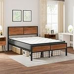 ADVWIN Bed Frame Queen with Headboa