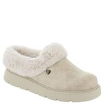 Skechers Women's Keepsakes Lite Cozy Blend Slippers, Off White Textile, 6 UK