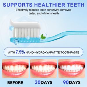 Hydroxyapatite Toothpaste for Sensitive Teeth – Enamel Care