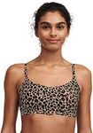 Chantelle Women's Soft Stretch Scoop Bralette, Leopard, Medium