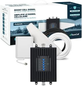 SureCall Fusion Professional Cell Phone Signal Booster up to 8000 sq ft | Pro-Grade, Yagi Panel Antennas | Multi-User Boosts All Carriers, Verizon, AT&T, Sprint, T-Mobile | FCC Approved, USA Company