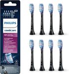 Philips Sonicare Original G3 Premium Gum Care Standard Sonic Toothbrush Heads - 8 Pack in Black (Model HX9058/33)