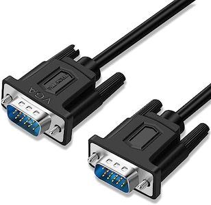 SHULIANCABLE Cable VGA a VGA, Cable VGA Macho a Macho 15 Pin para Monitor, Ordenador, Proyector (1M)