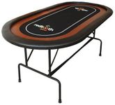 Redtooth Poker 8 Seat Speed Cloth Poker Table with Foldable Legs and Carry Case