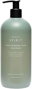 Natio Australia Spirit Lemon Ironbark + Olive Hand Wash 500ml - Zesty Scented Gentle Hand Wash - Hydrates, Cleanses & Nourishes - Made in Australia