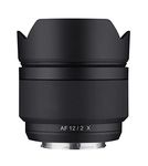 Samyang 12mm F2.0 Auto Focus APS-C Compact Ultra Wide Angle Lens for Fuji X (SYIO12AF-FX)