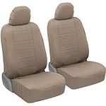 BDK carXS Beige Leather Car Seat Co
