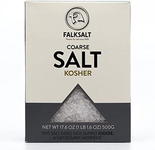 FALKSALT | 1.1lb Kosher Salt - Coarse Grain | Gourmet Salt, All Natural, Kosher | Perfect for Grinder