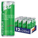 Red Bull Energy Drink Green Edition Cactus Fruits 250 ml x12