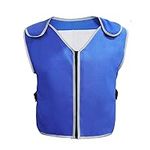 Summer Cooling Vest with 20 PCS Ice packs, Blue, Standard