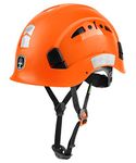 GREEN DEVIL Safety Helmet Hard Hat Adjustable Lightweight Vented ABS Work Helmet for Men and Women 6-Point Suspension ANSI Z89.1 Approved Ideal for Industrial & Construction