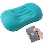 Jiancrate Ultralight Camping Pillow for Adults Kids, Compressible Compact Inflatable Pillow, Comfortable Ergonomic Blow Up Pillow, Beach Pillow, Inflatable Pillows for Camping, Hiking, Fishing, Picnic