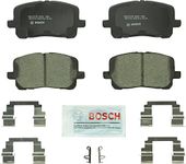 Bosch BC923 QuietCast Premium Ceramic Disc Brake Pad Set For: Pontiac Vibe; Toyota Corolla, Matrix, Front