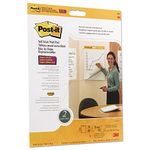 Unknown Post-it Easel Pads, Self-Stick, Wall Mt, 20"x23", White, 2 Pads/Pack MMM566