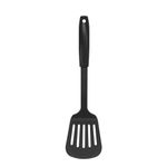 FACKELMANN INITIAL Slotted Turner, Plastic, Fish Slice, Cooking Spatula, Non-Stick Kitchen Spatula, Anti-Scratch, Burger Flipper, Heat-Resistant, Cooking Draining & Frying, 33.5cm