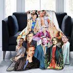 Blanket Ryan Gosling Soft and Comfortable Wool Fleece Throw Blankets for Sofa Office car Camping Yoga Travel Home Decoration Cozy Plush Beach Blanket Gift