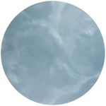 Waterproof Premium High Chair Mat - 41” Non-Toxic Baby Feeding Mat for Easy Clean, Spill-Resistant Floor Protector - Durable Toddler Dining Mat Clouds (Gray)