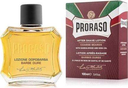 Proraso | Lotion Après-Rasage Nourrissante (flacon de 100 ml) – Soin visage homme au bois de santal et huile de karité – Hydrate et soigne – Fabriquée en Italie
