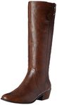 Dr. Scholl's Shoes Women's Brilliance Riding Boot, Whiskey, 7.5