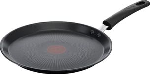 Tefal Cook & Savour Non-Stick Tawa, Smart Thermo Signal Temperature Indicator Technology - (Black) (25 Cm)