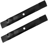 KOFINAM (2 Pack) Replacement Lawn Mower Mulching Blades for John Deere GY20850 GX22151 AM137328 AM141033 AM137333, Fits 105 115 125 135 LA100 LA105 LA110 LA115 LA120 for 42” Deck Mower