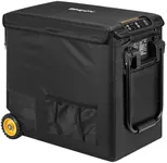 BougeRV Insulated Protective Cover Aspen 50/ Aspen 50 Pro Fridge, 12 Volt Portable Refrigerator Bag for Dual Zone Dual System Refrigerator (Refrigerator NOT Included)